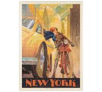 MyPuzzle Il Minuto Di New York, Manifesto D'epoca - Premium 500 Pezzi Puzzle - MyPuzzle Collezione speciale di Anderson Design Group
