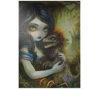 MyPuzzle Il Mio Deinonychus - Jasmine Becket-Griffith - Premium 1000 Pezzi Puzzle - MyPuzzle Collezione speciale di Tate & Co Puzzles