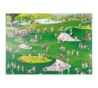 MyPuzzle Il Paradiso Del Golfista - Blachon - Classici Dei Cartoni Animati - Premium 1000 Pezzi Puzzle - MyPuzzle Collezione speciale di Heye Puzzle