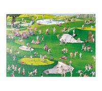 MyPuzzle Il Paradiso Del Golfista - Blachon - Classici Dei Cartoni Animati - Premium 500 Pezzi Puzzle - MyPuzzle Collezione speciale di Heye Puzzle