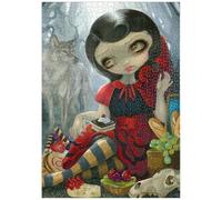 MyPuzzle Il Picnic Di Cappuccetto Rosso - Jasmine Becket-Griffith - Premium 1000 Pezzi Puzzle - MyPuzzle Collezione speciale di Tate & Co Puzzles