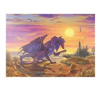 MyPuzzle Il Tesoro Del Drago Della Spiaggia - Ed Beard Jr. - Premium 1000 Pezzi Puzzle - MyPuzzle Collezione speciale di Tate & Co Puzzles