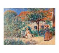 MyPuzzle In Bretagna (En Bretagne) (1886) Di Pierre-Auguste Renoir - Premium 500 Pezzi Puzzle - MyPuzzle Collezione speciale di Æpyornis