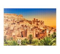 MyPuzzle Kasbah Ait Ben Haddou, Marocco - Premium 500 Pezzi Puzzle - MyPuzzle Collezione speciale di Puzzle Galaxy