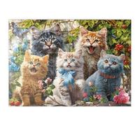 MyPuzzle La Banda Dei Gattini - Premium 500 Pezzi Puzzle - MyPuzzle Collezione speciale di Puzzle Galaxy