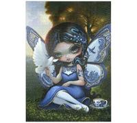 MyPuzzle La Fata Del Salice Blu - Jasmine Becket-Griffith - Premium 1000 Pezzi Puzzle - MyPuzzle Collezione speciale di Tate & Co Puzzles