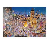 MyPuzzle La Notte Di Valpurga - Hugo Prades - Premium 1000 Pezzi Puzzle - MyPuzzle Collezione speciale di Heye Puzzle