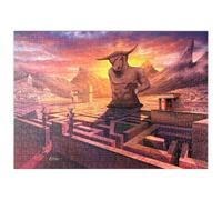 MyPuzzle Labirinto Greco Della Mitologia Di Alithiiria -Anthony Christou - Premium 500 Pezzi Puzzle - MyPuzzle Collezione speciale di Tate & Co Puzzles
