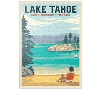 MyPuzzle Lago Tahoe: Prendere Il Sole A Sand Harbour - Premium 200 Pezzi Puzzle - MyPuzzle Collezione speciale di Anderson Design Group