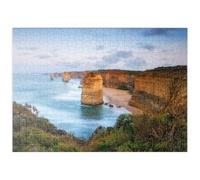 MyPuzzle Le Scogliere Calcaree Dei Dodici Apostoli Al Tramonto - Premium 500 Pezzi Puzzle - MyPuzzle Collezione speciale di Puzzle Galaxy