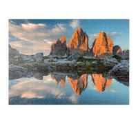MyPuzzle Le Tre Cime - Premium 500 Pezzi Puzzle - MyPuzzle Collezione speciale di ilsespiel