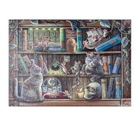 MyPuzzle Libreria Cat & Mouse - Dakota Daetwiler - Premium 500 Pezzi Puzzle - MyPuzzle Collezione speciale di Tate & Co Puzzles