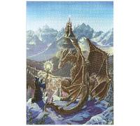 MyPuzzle L'incontro Tra Mago E Drago - Ed Beard Jr. - Premium 1000 Pezzi Puzzle - MyPuzzle Collezione speciale di Tate & Co Puzzles