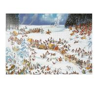 MyPuzzle L'inverno Di Napoleone - Jean-Jacques Loup - Classici Dei Cartoni Animati - Premium 1000 Pezzi Puzzle - MyPuzzle Collezione speciale di Heye Puzzle