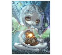 MyPuzzle Luna Moth - Jasmine Becket-Griffith - Premium 500 Pezzi Puzzle - MyPuzzle Collezione speciale di Tate & Co Puzzles