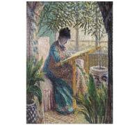 MyPuzzle Madame Monet Che Ricama (1875) Di Claude Monet - Premium 1000 Pezzi Puzzle - MyPuzzle Collezione speciale di Aepyornis