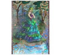 MyPuzzle Madre Della Foresta - Rose Cat Khan - Premium 500 Pezzi Puzzle - MyPuzzle Collezione speciale di Tate & Co Puzzles