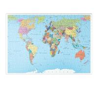 MyPuzzle Mappa Del Mondo A Colori - Confini, Paesi, Strade E Città - Premium 500 Pezzi Puzzle - MyPuzzle Collezione speciale di Puzzle Galaxy