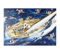 MyPuzzle Marinai - Jean-Jacques Loup - Classici Dei Cartoni Animati - Premium 500 Pezzi Puzzle - MyPuzzle Collezione speciale di Heye Puzzle