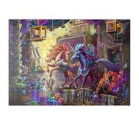 MyPuzzle Mercato Degli Unicorni Del Crepuscolo - Rose Cat Khan - Premium 500 Pezzi Puzzle - MyPuzzle Collezione speciale di Tate & Co Puzzles