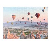 MyPuzzle Mongolfiere Su Un Paesaggio Roccioso In Cappadocia, Turchia - Premium 500 Pezzi Puzzle - MyPuzzle Collezione speciale di Puzzle Galaxy