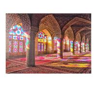 MyPuzzle Moschea Nasir-ol-Molk A Shiraz, Iran - Premium 1000 Pezzi Puzzle - MyPuzzle Collezione speciale di Puzzle Galaxy