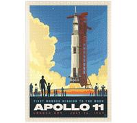 MyPuzzle NASA 1969: Decollo Dell'Apollo 11 - Premium 1000 Pezzi Puzzle - MyPuzzle Collezione speciale di Anderson Design Group
