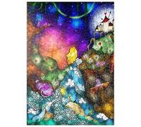 MyPuzzle Nel Paese Delle Meraviglie Del Vetro Colorato - Mandie Manzano - Premium 500 Pezzi Puzzle - MyPuzzle Collezione speciale di Tate & Co Puzzles