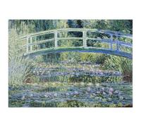 MyPuzzle Ninfee E Ponte Giapponese Di Claude Monet (1899) - Premium 1000 Pezzi Puzzle - MyPuzzle Collezione speciale di Æpyornis