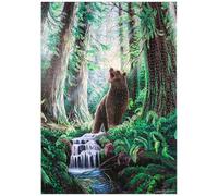 MyPuzzle Orso Custode Nella Foresta Di Sequoie - Dakota Daetwiler - Premium 1000 Pezzi Puzzle - MyPuzzle Collezione speciale di Tate & Co Puzzles