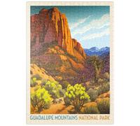 MyPuzzle Parco Nazionale Dei Monti Guadalupe: Attraversamento Dell'Armadillo - Premium 500 Pezzi Puzzle - MyPuzzle Collezione speciale di Anderson Design Group