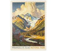 MyPuzzle Parco Nazionale Di Wrangell-St. Elias: Valle Dell'Ombra - Premium 500 Pezzi Puzzle - MyPuzzle Collezione speciale di Anderson Design Group