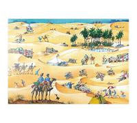 MyPuzzle Parigi-Dakar - Blachon - Classici Dei Cartoni Animati - Premium 1000 Pezzi Puzzle - MyPuzzle Collezione speciale di Heye Puzzle