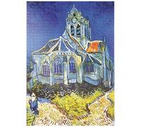MyPuzzle Piatnik: La Chiesa Di Auvers, Vincent Van Gogh - Premium 1000 Pezzi Puzzle - MyPuzzle Collezione speciale di Piatnik