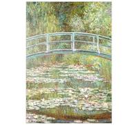 MyPuzzle Ponte Su Uno Stagno Di Ninfee Di Claude Monet - Premium 500 Pezzi Puzzle - MyPuzzle Collezione speciale di Æpyornis