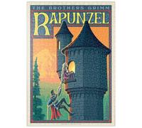 MyPuzzle Raperonzolo: Fratelli Grimm - Premium 500 Pezzi Puzzle - MyPuzzle Collezione speciale di Anderson Design Group