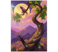 MyPuzzle Rispondere Alla Chiamata Albero Mistico Del Corvo - Jeff Haynie - Premium 1000 Pezzi Puzzle - MyPuzzle Collezione speciale di Tate & Co Puzzles