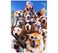 MyPuzzle Selfie Di Cani, Cani Da Compagnia - Galassia Casuale - Premium 1000 Pezzi Puzzle - MyPuzzle Collezione speciale di Tate & Co Puzzles
