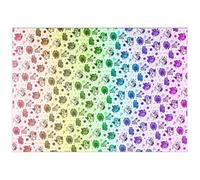 MyPuzzle Sfida Della Creatura Dei Dadi - Gatto Rosa Khan - Premium 500 Pezzi Puzzle - MyPuzzle Collezione speciale di Tate & Co Puzzles