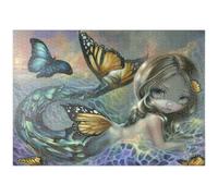 MyPuzzle Sirena Monarca Del Mare - Jasmine Becket-Griffith - Premium 1000 Pezzi Puzzle - MyPuzzle Collezione speciale di Tate & Co Puzzles
