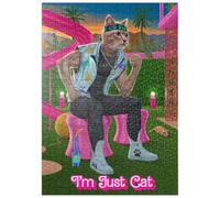 MyPuzzle Sono Solo Gatti Da Film - Vincent Hie - Premium 500 Pezzi Puzzle - MyPuzzle Collezione speciale di Tate & Co Puzzles