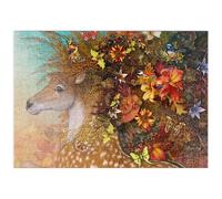 MyPuzzle Spirito Della Foresta: Cavallo D'autunno - Laurie Prindle - Premium 500 Pezzi Puzzle - MyPuzzle Collezione speciale di Tate & Co Puzzles
