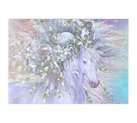 MyPuzzle Spirito Della Foresta: Cavallo D'inverno - Laurie Prindle - Premium 500 Pezzi Puzzle - MyPuzzle Collezione speciale di Tate & Co Puzzles