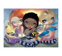 MyPuzzle Tre Uccellini - Jasmine Becket-Griffith - Premium 1000 Pezzi Puzzle - MyPuzzle Collezione speciale di Tate & Co Puzzles