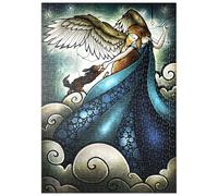MyPuzzle Tutti I Cani Vanno In Paradiso - Vetrata - Mandie Manzano - Premium 500 Pezzi Puzzle - MyPuzzle Collezione speciale di Tate & Co Puzzles