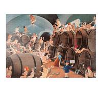 MyPuzzle Vino - Blachon - Classici Dei Cartoni Animati - Premium 1000 Pezzi Puzzle - MyPuzzle Collezione speciale di Heye Puzzle