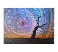 MyPuzzle Vivaci Scie Di Stelle Sopra Un Albero Nell'entroterra Australiano - Premium 500 Pezzi Puzzle - MyPuzzle Collezione speciale di Puzzle Galaxy