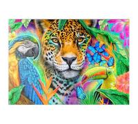 MyPuzzle Volti Della Natura Ara Jaguar Toucan - Sheena Pike - Premium 500 Pezzi Puzzle - MyPuzzle Collezione speciale di Tate & Co Puzzles