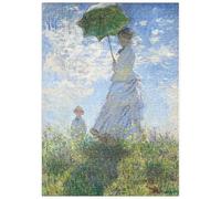 MyPuzzle Woman with a Parasol, Madame Monet and Her Son (1875) by Claude Monet - Puzzle Premium 500 pezzi - MyPuzzle collezione speciale di Æpyornis