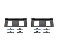 Myqqhbs 2 x leggio compatibile con numerosi modelli di tastiera musicale, supporto per tastiera, spartiti con 8 clip musicali